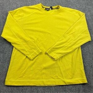 PATAGONIA Men’s green yellow Double layer undershirt long sleeve Baselayer Large